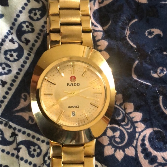 Rado Swiss watch gold